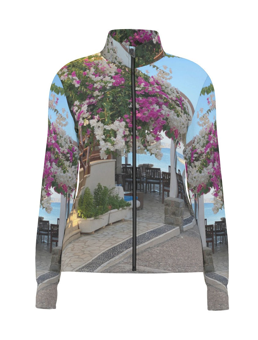 Women's Spring or Fall Jacket – Greek-Inspired Lightweight Jacket