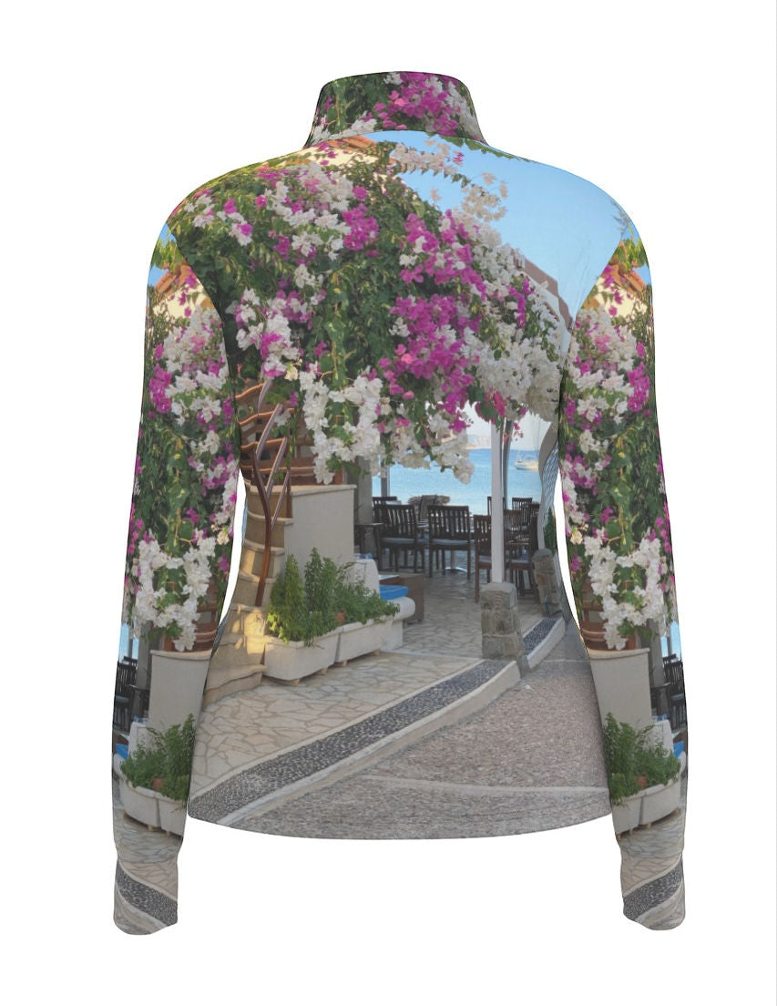 Women's Spring or Fall Jacket – Greek-Inspired Lightweight Jacket