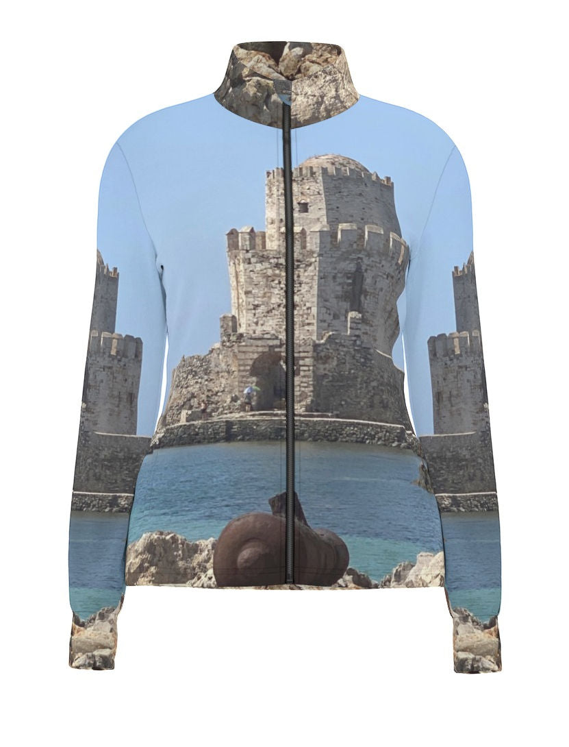 Women's Spring or Fall Jacket – Greek-Inspired Lightweight Jacket